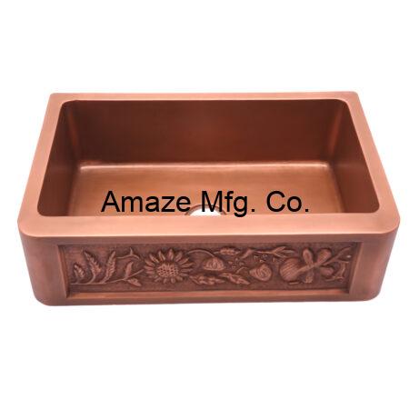 Copper Farmhouse Kitchen Sink