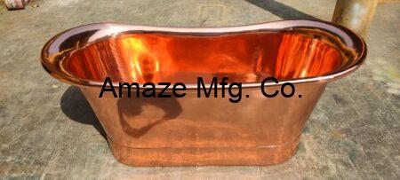 COPPER BATEAU BATH