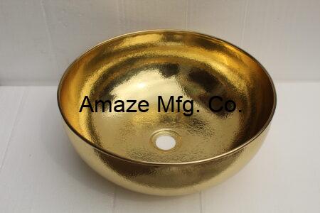 Brass European Hammered Counter Sink