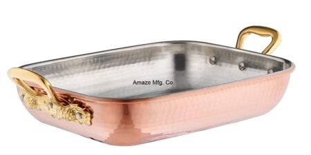 Copper Decor Rectangle Gratin Dish