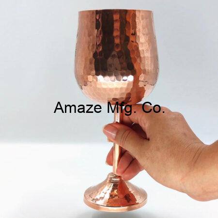 Copper Wine Goblet/Cocktail Glass