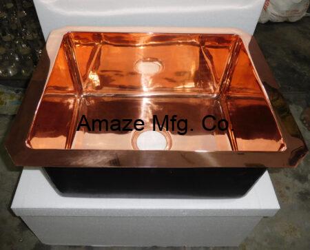 Copper Undermount Kitchen Sink