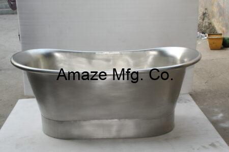 Amaze Tin Plated Copper Bathtub