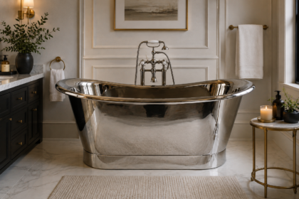 The Amazed - Stainless Steel Boat Bathtub