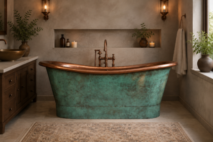 The Copper Boat Bathtub