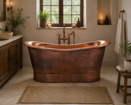 Copper Beauty Bathtub