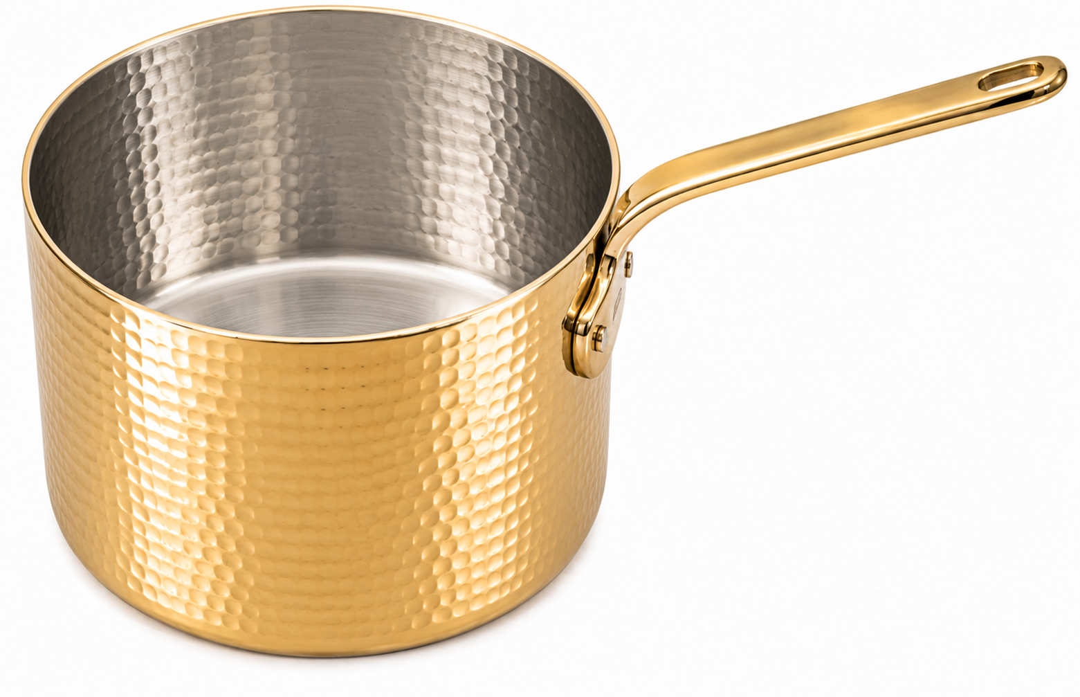 Polished Copper Saucepan with Long Handle – Tin Lined Inside - Image 9