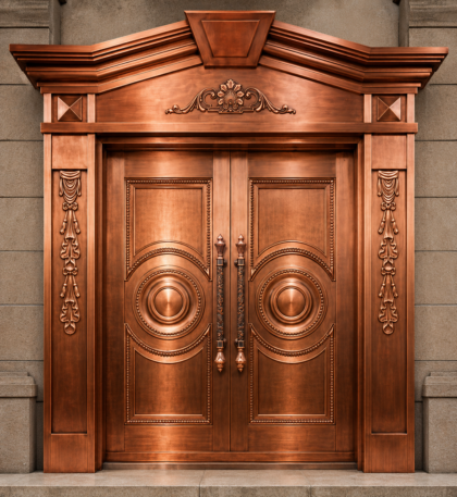 Imperial Copper Aurelia Double Entry Door