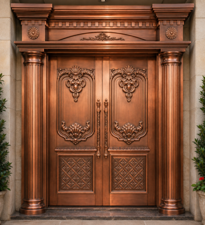 Royal Coppercrest Versailles Double Entry Door