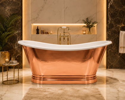 Copper Boat Bath