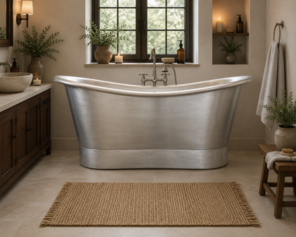 Boat Copper Full Tin Bath